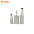 Sintered stainless steel porous aerator diffuser aquarium air stone